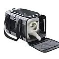 Vceoa Airline Approved Soft-Sided Pet Travel Carrier for Dogs and Cats