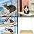 Angela&Alex Window Cat Bed, Cat Window Seat Window Perch Bed Hammock with 2 Extra Replaceable Suction Cups Space Saving All-Around 360° Sunbath Holds Up to 55 lbs for Any Cat Size