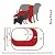40 inch Vintage Villa Collection Micro Velvet Bagel Dog Bed By Majestic Pet Products