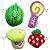 Jalousie 12 Pack Dog Squeaky Toys Cute Pet Plush Toys Stuffed Puppy Chew Toys for Small Medium Dog Puppy Pets - Bulk Dog Toys