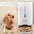 SereneLife Automatic Pet Feeder - Electronic Dogs and Cat Food Dispenser –Programmable Features for Portion and Weight Control and Meal Scheduling – Built-In Voice Recorder and Player