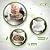 Cat Bowls Cat Food Bowls Non Slip Cat Double Dish Pet Food & Water Bowls Feeder Bowls Pet Bowl Set of 3 for Dogs Cats Small Animals (Safe Food-Grade Melamine Material)
