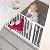 Cumbor 43.3” Auto Close Safety Baby Gate, Extra Tall and Wide Child Gate, Easy Walk Thru Durability Dog Gate for The House, Stairs, Doorways. Includes 4 Wall Cups, 2.75-Inch and 8.25-Inch Extension
