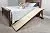 PetSafe CozyUp Bed Ramp - Durable Wooden Frame Supports up to 120 lb - Furniture Grade Wood Pet Ramp with Cherry Finish - High-Traction Carpet Surface - Great for Older Dogs and Cats