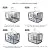 Petseek Extra Large Cat Carrier Soft Sided Folding Small Medium Dog Pet Carrier 24"x16.5"x16" Travel Collapsible Ventilated Comfortable Design Portable Vehicle