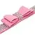 Beirui Rhinestone Bling Leather Dog & Cat Collar Leash - Red Soft Flocking Sparkly Crystal Diamonds Studded - Cute Double Bowknot - Perfect 4 Foot for Pet Show & Daily Walking Neck for 12.5-15"