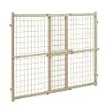 Evenflo Position and Lock Tall Pressure Mount Wood Gate (expands from 31- 50 inches)
