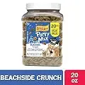 Purina Friskies Made in USA Facilities Cat Treats, Party Mix Beachside Crunch - 20 oz. Canister