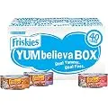 Purina Friskies Gravy Wet Cat Food Variety Pack, YUMbelievaBOX YUM-azing Extra Gravy Chunky - (40) 5.5 oz. Pull-Top Cans