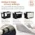PetLuv "Happy Cat Premium Cat Carrier Soft Sided Foldable Top & Side Loading Pet Crate & Carrier Locking Zippers Shoulder Straps Seat Belt Lock Plush Pillow Reduces Anxiety