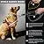 Fashion&cool Heavy Duty Dog Leash Especially Large Dogs Up to 150lbs, 6 Ft Reflective Dog Walking Training Shock Absorbing Bungee Leash Car Seat Belt Buckle, 2 Padded Traffic Handle Extra Control