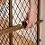 Evenflo Position and Lock Farmhouse Pressure Mount Gate, Dark Wood