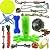SHARLOVY Dog Chew Toys for Puppies Teething, 14 Pack Dog Rope Toys Tug of War Dog Toy Bundle Toothbrush iq Treat Ball Squeaky Rubber Bone Durable Dog Chew Toys for Small Dogs Pet Toys Puppy Toys